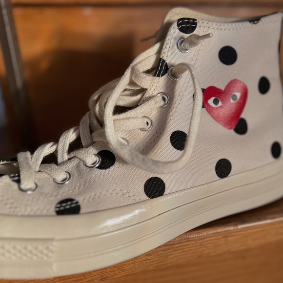 Comme des Garçons PLAY Converse - Picture 1 of 2